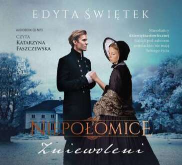 ŚWIĘTEK EDYTA - NIEPOŁOMICE 1. ZNIEWOLENI. okładka książki audio