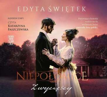 ŚWIĘTEK EDYTA - NIEPOŁOMICE 3. ZWYCIĘSCY. okładka książki audio