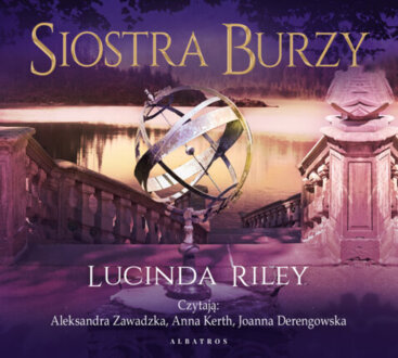 RILEY LUCINDA - SIEDEM SIÓSTR 2. SIOSTRA BURZY. okładka książki audio