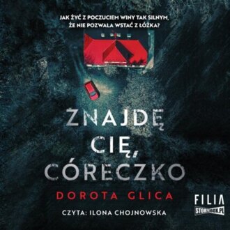 GLICA DOROTA - ZNAJDĘ CIĘ CÓRECZKO. okładka książki audio