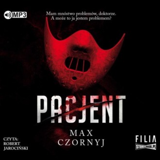 CZORNYJ MAX - KOMISARZ ERYK DERYŁO 9. PACJENT. okładka książki audio