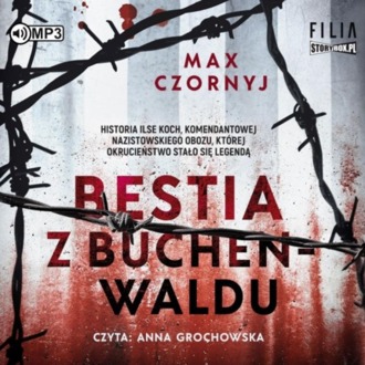 CZORNYJ MAX - BESTIA Z BUCHENWALDU. okładka książki audio