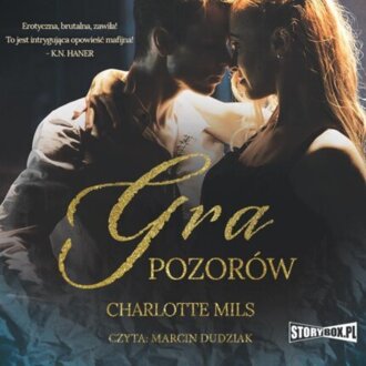 MILS CHARLOTTE - GRA POZORÓW. okładka książki audio