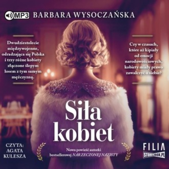 WYSOCZAŃSKA BARBARA - SIŁA KOBIET. okładka książki audio