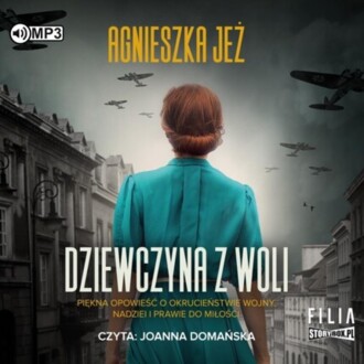 JEŻ AGNIESZKA - DZIEWCZYNA Z WOLI. okładka książki audio