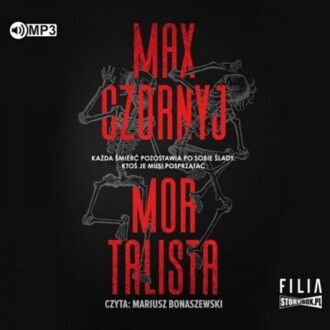 CZORNYJ MAX - HONORIUSZ MOND 1. MORTALISTA. okładka książki audio