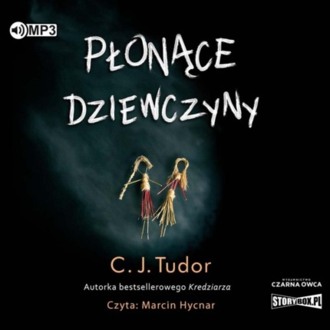 TUDOR C. J. - PŁONĄCE DZIEWCZYNY. okładka książki audio