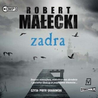 MAŁECKI ROBERT - BERNARD GROSS 3. ZADRA. okładka książki audio