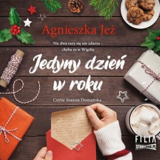 JEŻ AGNIESZKA - JEDYNY DZIEŃ W ROKU. okładka książki audio