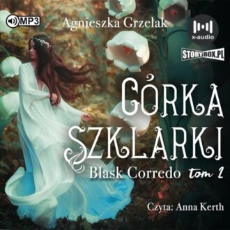 GRZELAK AGNIESZKA - BLASK CORREDO 2. CÓRKA SZKLARKI. okładka książki audio