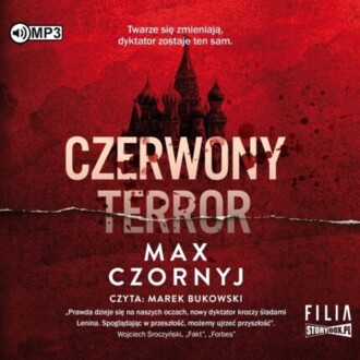 CZORNYJ MAX - CZERWONY TERROR. okładka książki audio
