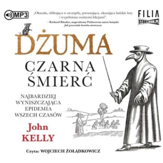 KELLY JOHN - DŻUMA. CZARNA ŚMIERĆ. okładka książki audio