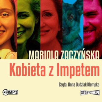 ZACZYŃSKA MARIOLA - KOBIETA Z IMPETEM. okładka książki audio