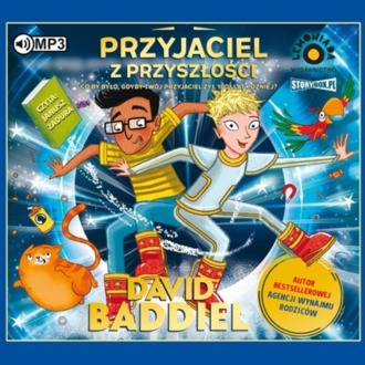 BADDIEL DAVID - PRZYJACIEL Z PRZYSZŁOŚCI. okładka książki audio
