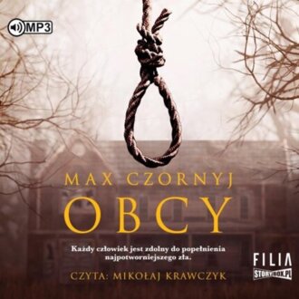 CZORNYJ MAX - OBCY. okładka książki audio
