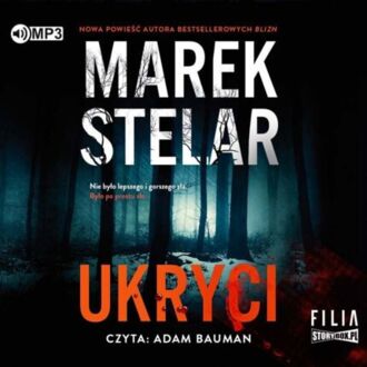STELAR MAREK - UKRYCI. okładka ksiązki audio