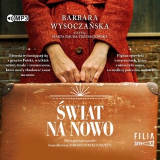 WYSOCZAŃSKA BARBARA - ŚWIAT NA NOWO. okładka książki audio