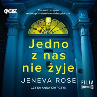 ROSE JENEVA - JEDNO Z NAS NIE ŻYJE. okładka książki audio