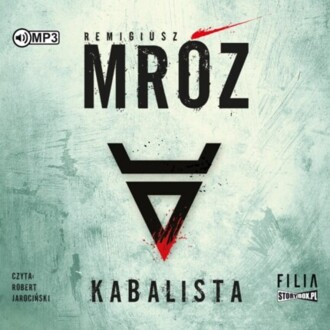 MRÓZ REMIGIUSZ – GERARD EDLING 4. KABALISTA. okładka książki audio