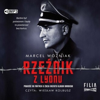 WOŹNIAK MARCEL - RZEŹNIK Z LYONU. okładka książki audio