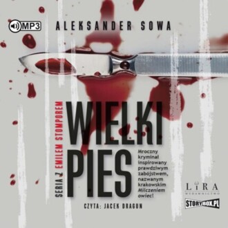 SOWA ALEKSANDER - SERIA Z EMILEM STOMPOREM 4. WIELKI PIES. okładka książki audio