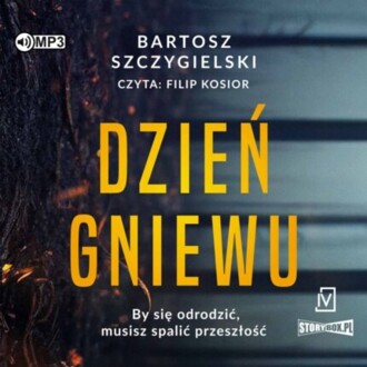 SZCZYGIELSKI BARTOSZ - DZIEŃ GNIEWU. okładka książki audio