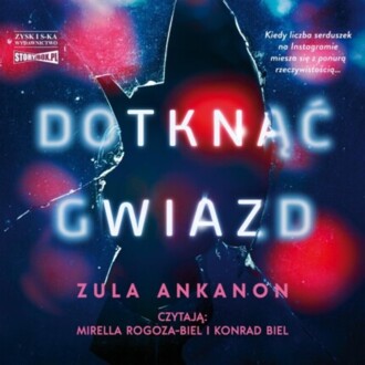 ANKANON ZULA - DOTKNĄĆ GWIAZD. okładka ksiązki audio