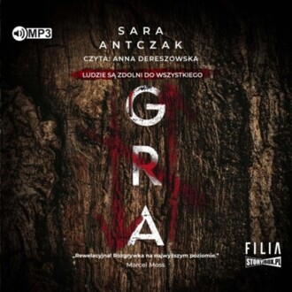 ANTCZAK SARA - GRA. okładka książki audio
