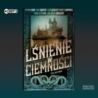 LŚNIENIE W CIEMNOŚCI. okładka książki audio