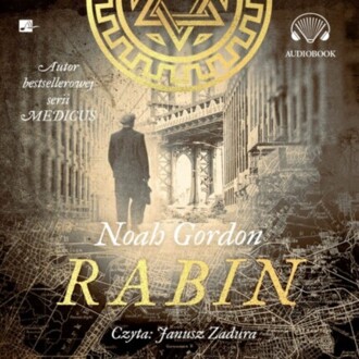 GORDON NOAH - RABIN. okładka ksiązki audio