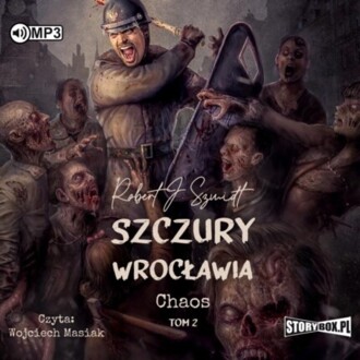 SZMIDT ROBERT J. - SZCZURY WROCŁAWIA 1. CHAOS 2. okładka książki audio