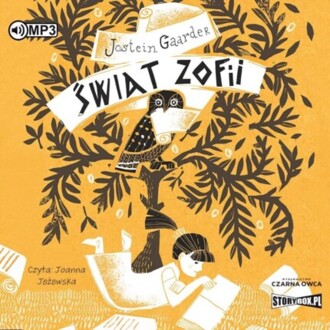 GAARDER JOSTEIN - ŚWIAT ZOFII. okładka książki audio