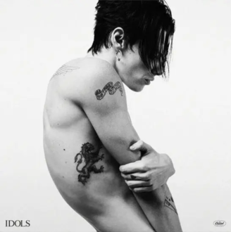 YUNGBLUD - Idols. Okładka płyty