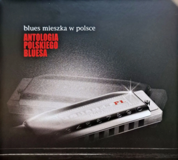 Antologia polskiego bluesa E. Blues mieszka w Polsce. Okładka płyty