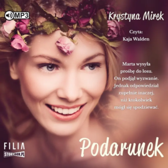 MIREK KRYSTYNA - PODARUNEK. Okładka książki audio