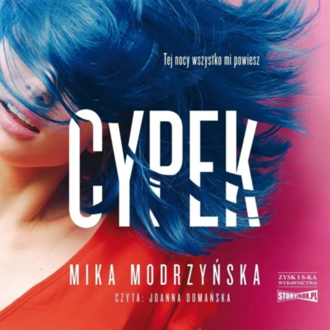 MODRZYŃSKA MIKA - CYPEK. Okładka książki audio