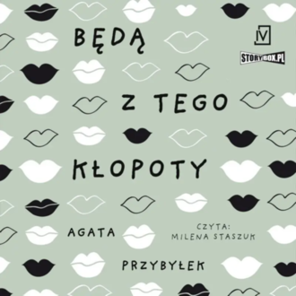 PRZYBYŁEK BEATA - DŁUŻSZA PRZERWA 1. BĘDĄ Z TEGO KŁOPOTY. Okładka książki audio