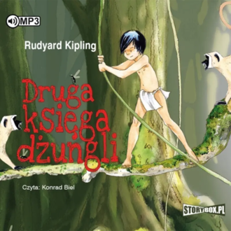 KIPLING RUDYARD - DRUGA KSIĘGA DŻUNGLI. Okładka książki audio