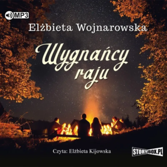 WOJNAROWSKA ELŻBIETA - WYGNAŃCY RAJU. Okładka książki audio