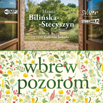 BILIŃSKA-STECYSZYN HANNA - WBREW POZOROM. Okładka książki audio