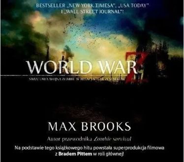 Brooks Max - World War Z. okładka książki audio