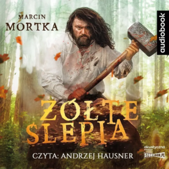 Mortka Marcin - Żółte ślepia. okładka książki audio