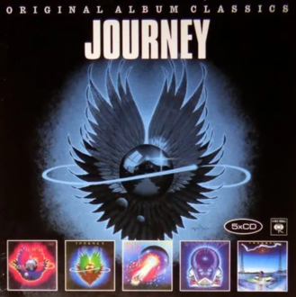 JOURNEY - Original Album Classics: Infinity, Evolution, Escape, Frontiers, Raised In Radio. Okładka płyty