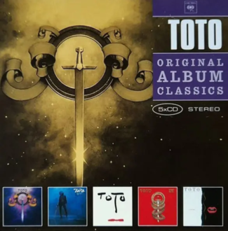 TOTO - Original Album Classics: Toto, Hydra, Turn Back, Toto IV, Isolation. Okładka płyty
