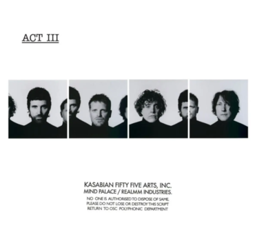 KASABIAN - Act III. Okładka płyty