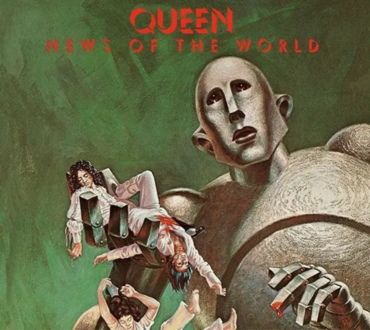 QUEEN - News Of The World. Okładka płyty