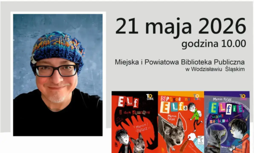 MARCIN PAŁASZ. SPOTKANIE AUTORSKIE - 21 maja 2026, godz. 10.00